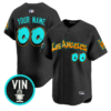 Custom Los Angeles Dodgers Jersey Graffiti Street Style Edition Stitched Baseball