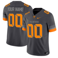 Custom Tennessee Volunteers Jersey 2025 Smokey Grey Series Stitched Football