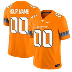 Alternative view of Custom Tennessee Volunteers Jersey 2025 Smokey Grey Series Stitched Football