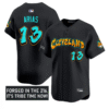 Gabriel Arias Jersey #13 Cleveland Indians Graffiti 216 Ink Edition Stitched Baseball