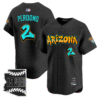 Geraldo Perdomo Jersey #2 Arizona Diamondbacks Graffiti Desert Ink Edition Stitched Baseball