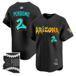 Geraldo Perdomo Jersey #2 Arizona Diamondbacks Graffiti Desert Ink Edition Stitched Baseball