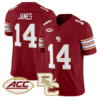 Grayson James Jersey #14 Boston College Eagles 2025 Vapor Stitched Football