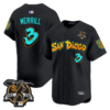 Jackson Merrill Jersey #3 San Diego Padres Graffiti Barrio Edition Stitched Baseball