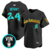 Kobe Bryant Jersey #24 Los Angeles Dodgers Graffiti Street Style Stitched Baseball