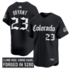 Kris Bryant Jersey #23 Colorado Rockies Gothic Mile High Shadows Edition Stitched Baseball