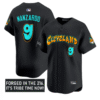 Kyle Manzardo Jersey #9 Cleveland Indians Graffiti 216 Ink Edition Stitched Baseball