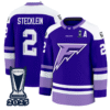 Lee Stecklein Jersey #2 Minnesota Frost 2025 PWHL Champions Premium Stitched Hockey