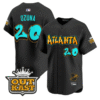 Marcell Ozuna Jersey #20 Atlanta Braves Graffiti A-Town Edition Stitched Baseball