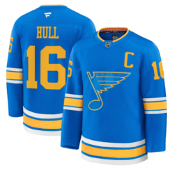 Brett Hull Jersey #16 St. Louis Blues 2025-26 Premium All Stitched Hockey