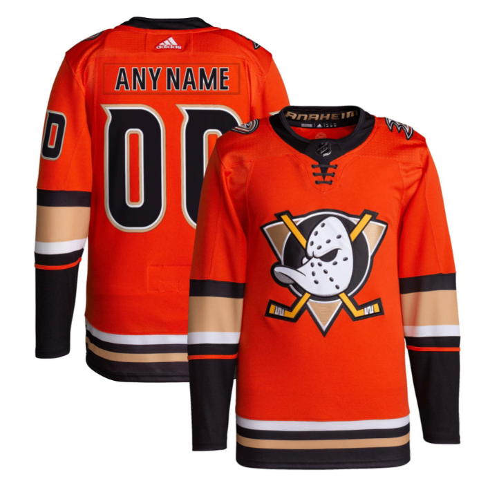 Custom Anaheim Ducks Jersey Name Number 30th Anniversary Primegreen All Stitched Hockey - Image 4