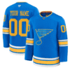 Custom St. Louis Blues Jersey Name, Number 2025-26 Premium All Stitched Hockey
