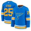 Jordan Kyrou Jersey #25 St. Louis Blues 2025-26 Premium All Stitched Hockey