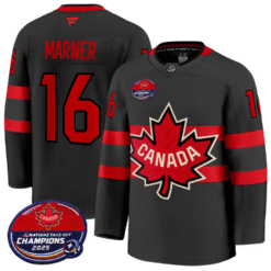 Mitch Marner Jersey #16 Canada 4 Nations Face-Off 2025 Champions V2 Stitched Hockey