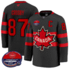 Sidney Crosby Jersey #87 Canada 4 Nations Face-Off 2025 Champions V2 Stitched Hockey