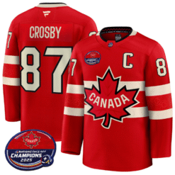 Alternative view of Sidney Crosby Jersey #87 Canada 4 Nations Face-Off 2025 Champions V2 Stitched Hockey