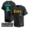 Nico Hoerner Jersey #2 Chicago Cubs Graffiti North Side Edition Stitched Baseball