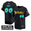Paws Jersey #00 Detroit Tigers Graffiti Motor City Edition Stitched Baseball