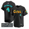 Pete Crow-Armstrong Jersey #4 Chicago Cubs Graffiti North Side Edition Stitched Baseball