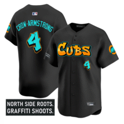 Pete Crow-Armstrong Jersey #4 Chicago Cubs Graffiti North Side Edition Stitched Baseball
