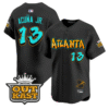 Ronald Acuna Jr Jersey #13 Atlanta Braves Graffiti A-Town Edition Stitched Baseball