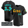 Ryne Sandberg Jersey #23 Chicago Cubs Graffiti North Side Edition Stitched Baseball