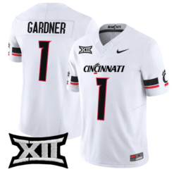 Alternative view of Sauce Gardner Jersey #1 Cincinnati Bearcats 2025 Vapor Limited Stitched Football