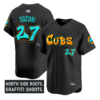 Seiya Suzuki Jersey #27 Chicago Cubs Graffiti North Side Edition Stitched Baseball