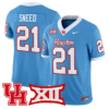 Stacy Sneed Jersey #21 Houston Cougars 2025 Vapor Limited Light Stitched Football