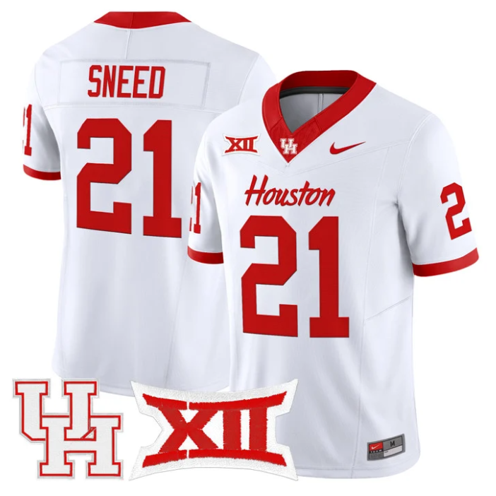 Stacy Sneed Jersey #21 Houston Cougars 2025 Vapor Limited Light Stitched Football - Image 2