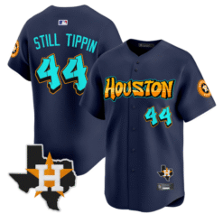 Alternative view of Still Tippin Jersey #44 Houston Astros Graffiti H-Town Edition Stitched Baseball