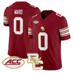 Treshaun Ward Jersey #0 Boston College Eagles 2025 Vapor Stitched Football