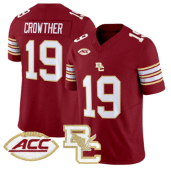 Welles Crowther Jersey #19 Boston College Eagles 2025 Vapor Stitched Football