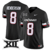 Xzavier Henderson Jersey #8 Cincinnati Bearcats 2025 Limited Stitched Football