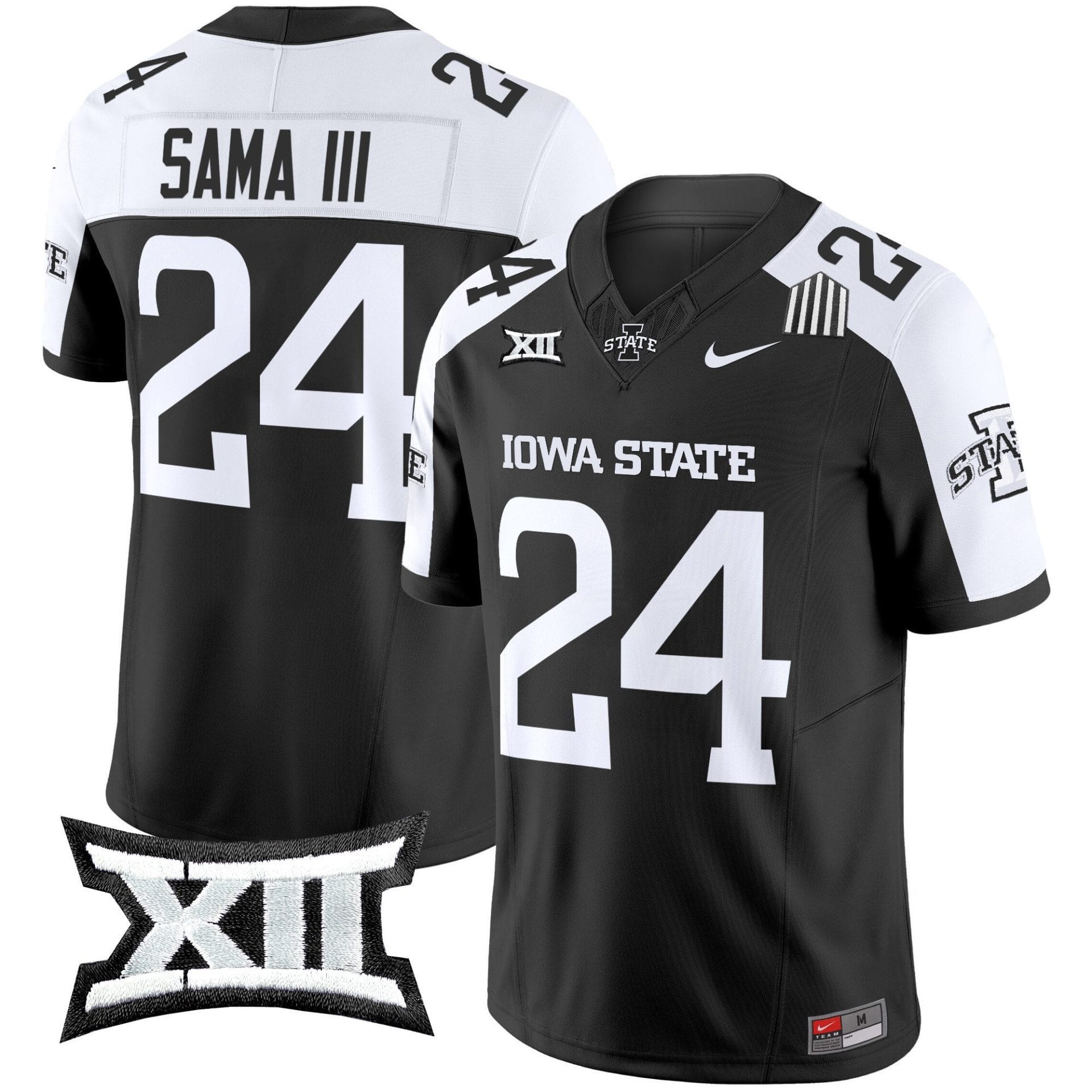 Abu Sama III Jersey #24 Iowa State Cyclones 2025 Stitched Football