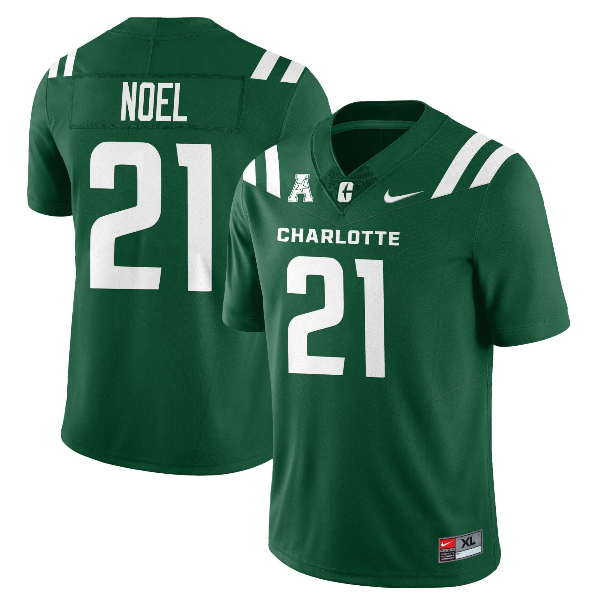 Breon Noel Jersey #21 Charlotte 49ers Football 2025 Limited Stitched Football