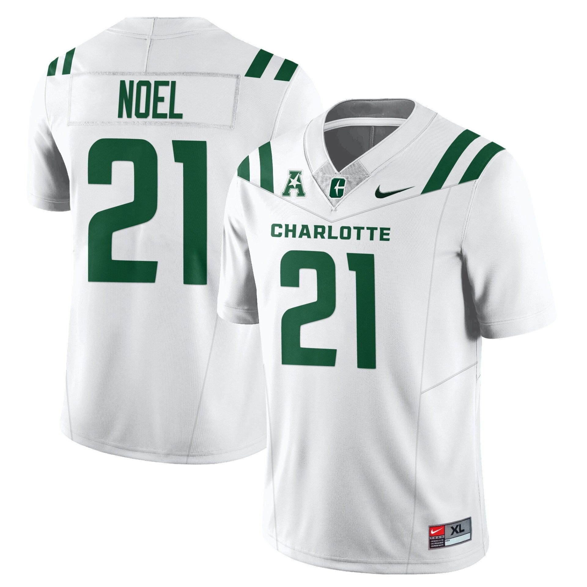 Breon Noel Jersey #21 Charlotte 49ers Football 2025 Limited Stitched Football - Image 2