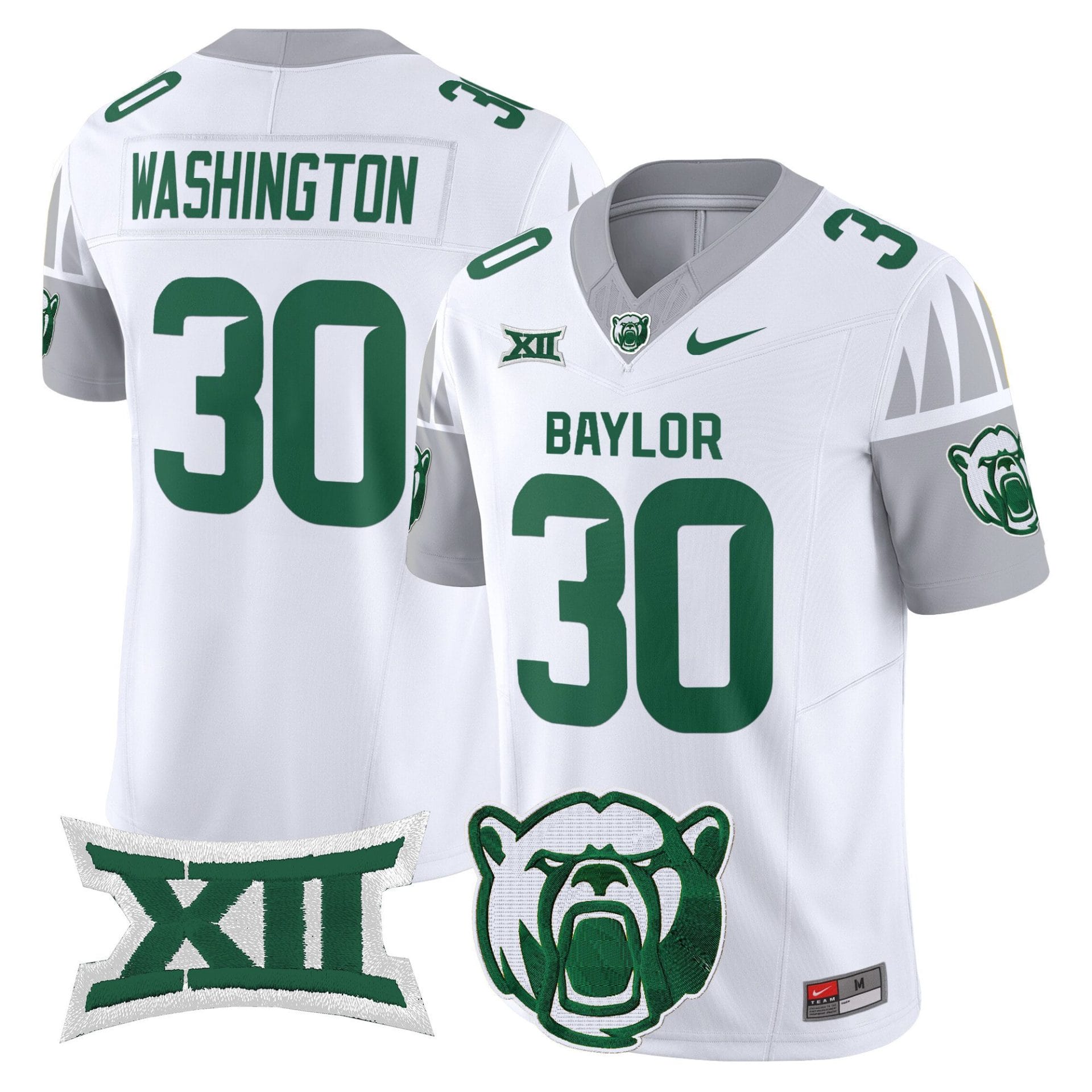 Bryson Washington Jersey #30 Baylor Bears 2025 V2 Vapor Stitched Football - Image 4