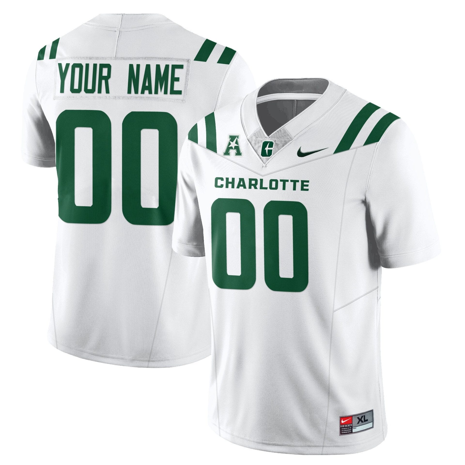 Custom Charlotte 49ers Jersey Name, Number Football 2025 Limited Stitched Football - Image 2