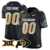 Custom Colorado Buffaloes Jersey Name, Number 2025 Limited V2 Stitched Football