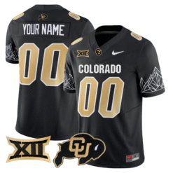 Custom Colorado Buffaloes Jersey Name, Number 2025 Limited V2 Stitched Football