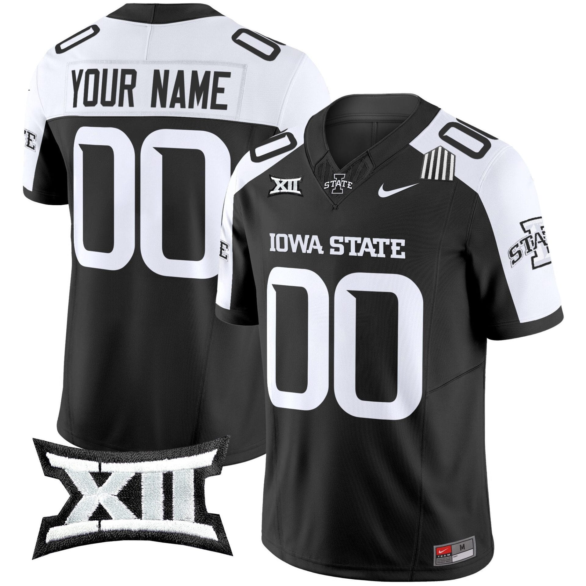 Custom Iowa State Cyclones Jersey Name, Number 2025 Stitched Football