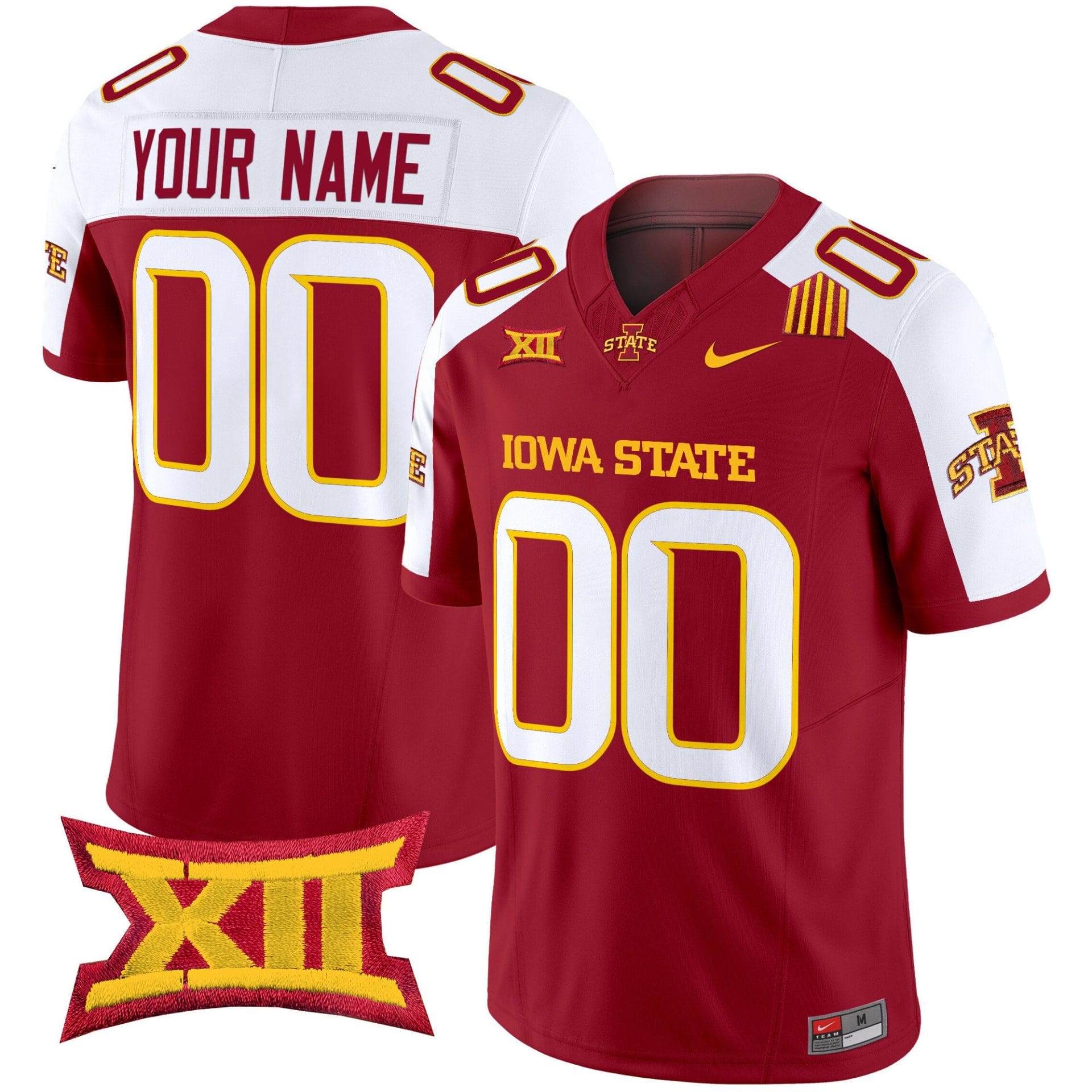 Custom Iowa State Cyclones Jersey Name, Number 2025 Stitched Football - Image 4