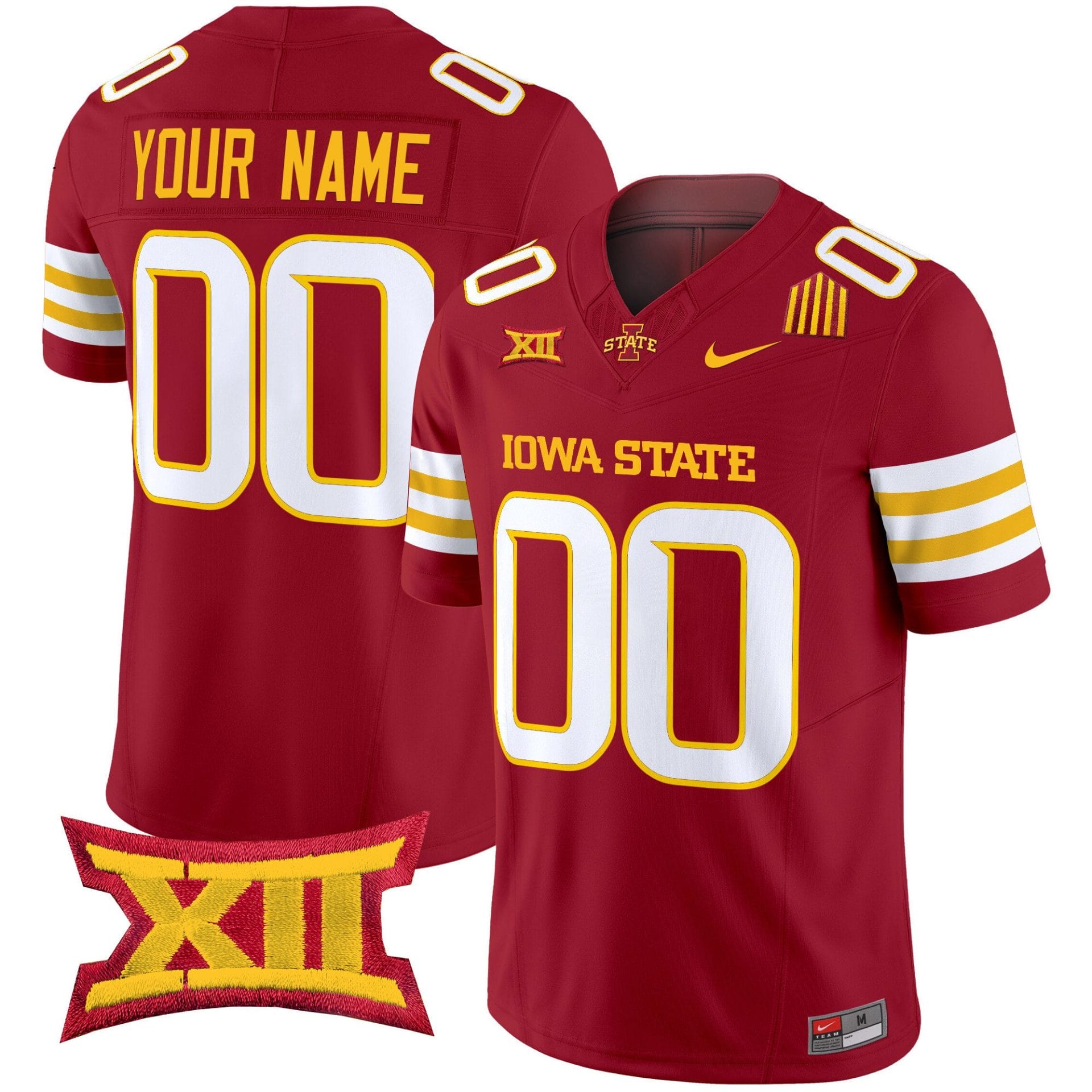 Custom Iowa State Cyclones Jersey Name, Number 2025 Stitched Football - Image 3