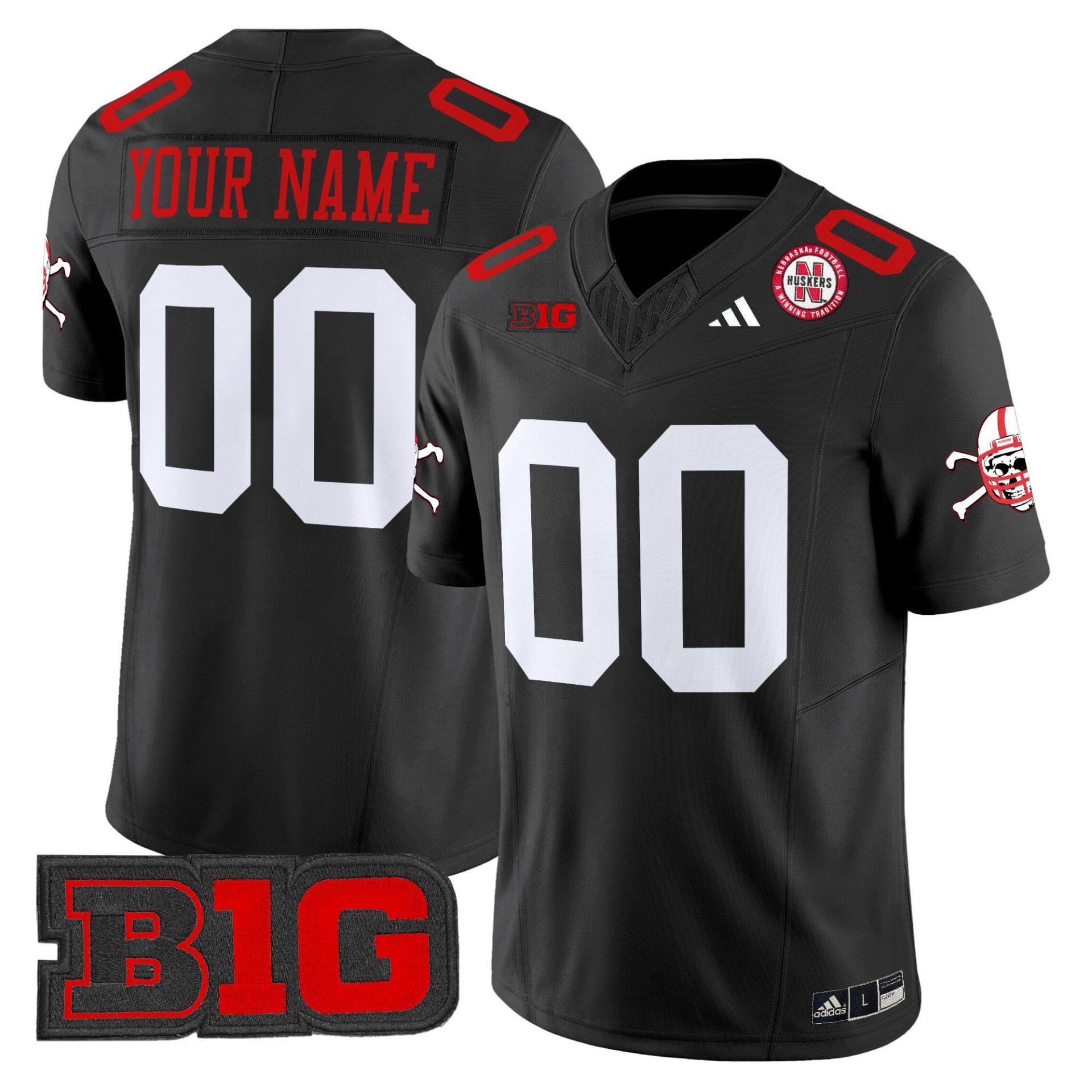 Custom Nebraska Cornhuskers Jersey Name, Number 2025 Stitched Football - Image 4