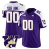 Custom Washington Husky Jersey 2025 Vapor Limited Stitched Football