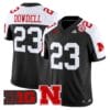 Dante Dowdell Jersey #23 Nebraska Cornhuskers 2025 Stitched Football