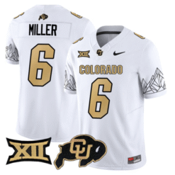 Alternative view of Drelon Miller Jersey #6 Colorado Buffaloes 2025 Limited V2 Stitched Football
