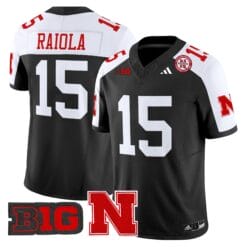 Dylan Raiola Jersey #15 Nebraska Cornhuskers 2025 Stitched Football