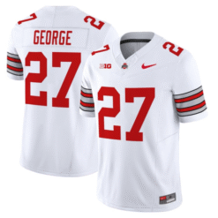 Alternative view of Eddie George Jersey #27 Ohio State Heritage Stripe 2025-26 Stitched Football